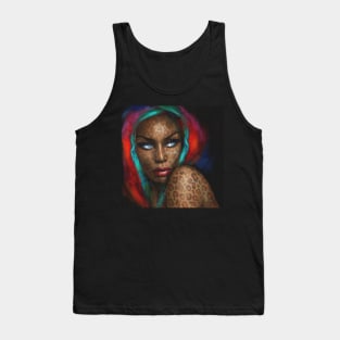 Blue Eyes Wild Tank Top